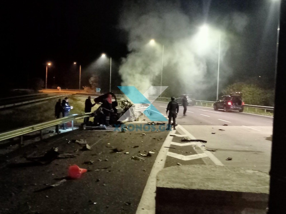 FOTO // Un șofer moldovean a făcut prăpăd pe o autostradă din Grecia: 7 morți și alți 8 răniți, după o urmărire cu poliția